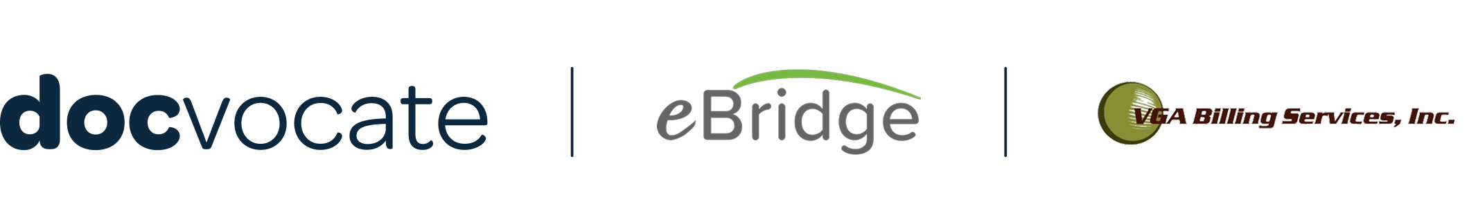 image of docvocate and eBridge logo